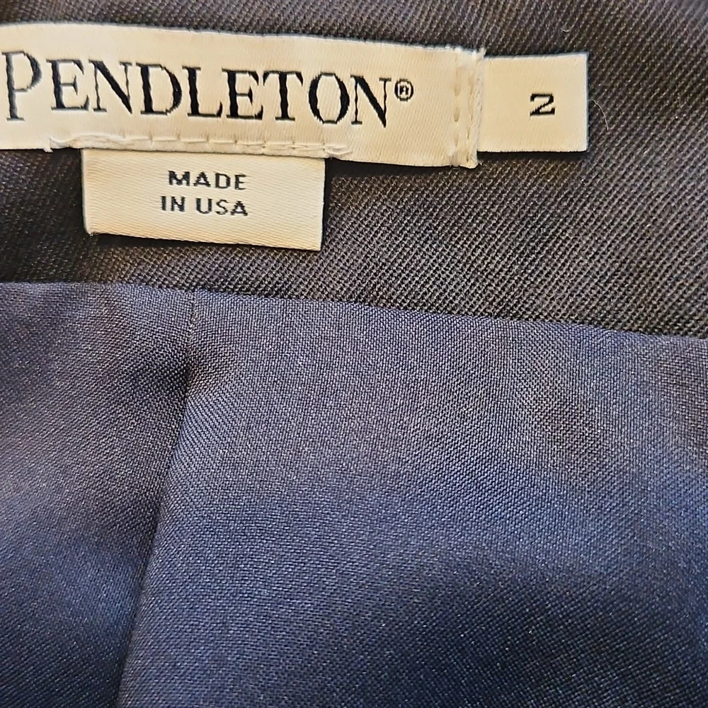 👗PENDLETON Elegant Navy Pencil Skirt